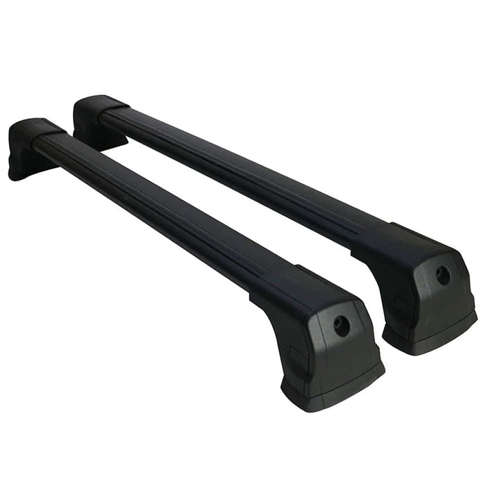 Aluminium Roof Bars Rack Black fits BMW 4 Series Gran Coupe 2014-2020 F36 Omtec  - Dynamic Drive