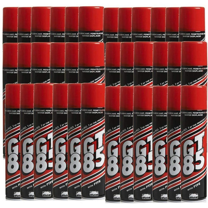 36x GT85 Aerosol Cans PTFE Chain Lubricant GT 85 Water Displacer GT85 400ml GT85  - Dynamic Drive