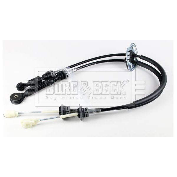 Genuine Borg & Beck Gear Control Cable fits Audi 80 8294 VW Passat 8388 BKG1301