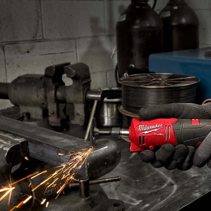 Milwaukee M12 FUEL  Straight Die Grinder Milwaukee  - Dynamic Drive