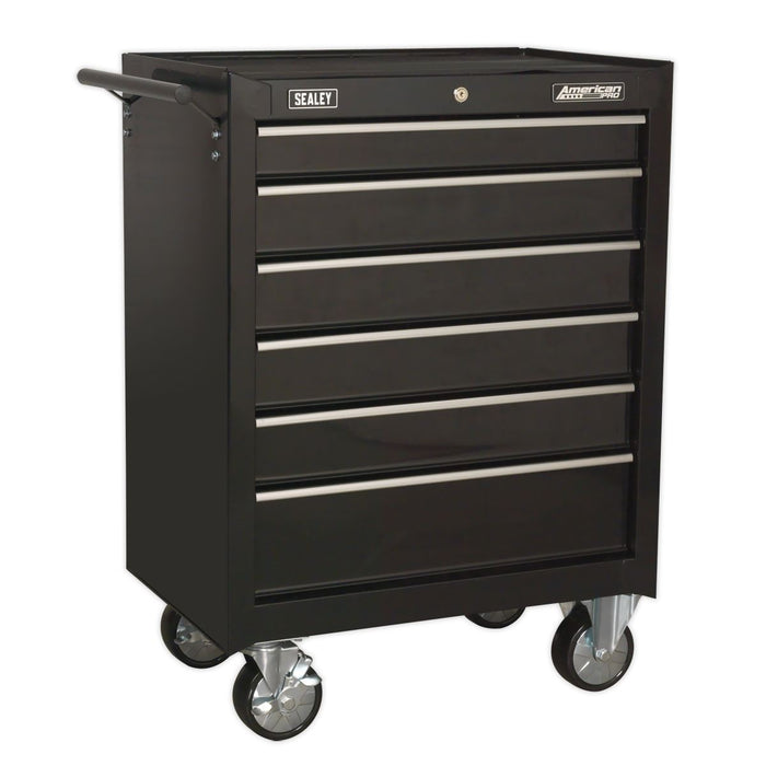 Sealey Topchest Mid-Box & Rollcab 14 Drawer Stack Black AP22BSTACK Sealey  - Dynamic Drive