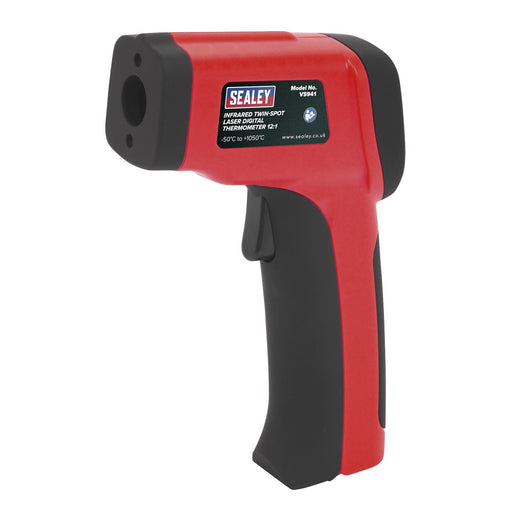 Sealey Infrared Twin-Spot Laser Digital Thermometer 12:1 High Temperature VS941 Sealey  - Dynamic Drive