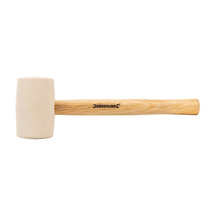 Silverline White Rubber Mallet 16oz (454g)