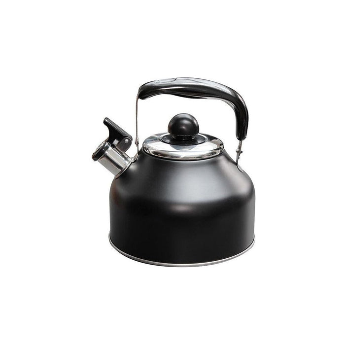 Outdoor Revolution Induction Hob Whistling Kettle 2.2L Black for Camping Caravan