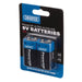 Draper PowerUP Ultra Alkaline 9V Batteries (Pack of 2) 03983 Draper  - Dynamic Drive