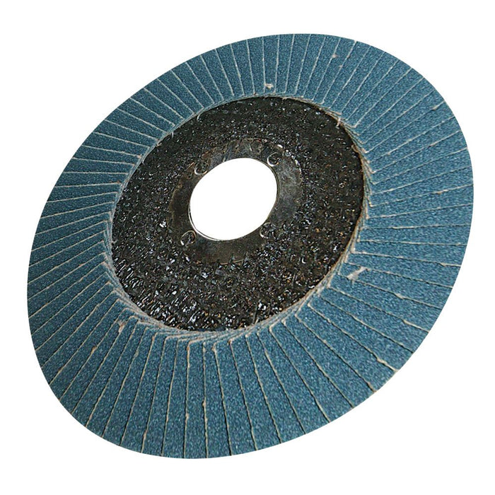 Silverline Zirconium Flap Disc 115mm 80 Grit