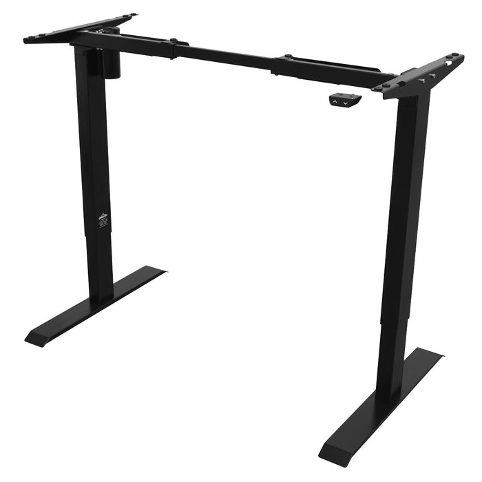 Dellonda Single Motor Adjustable Desk Frame - 70kg Capacity