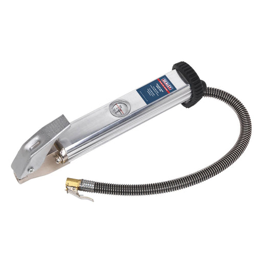 Sealey Tyre Inflator with Clip-On Connector SA395 Sealey  - Dynamic Drive