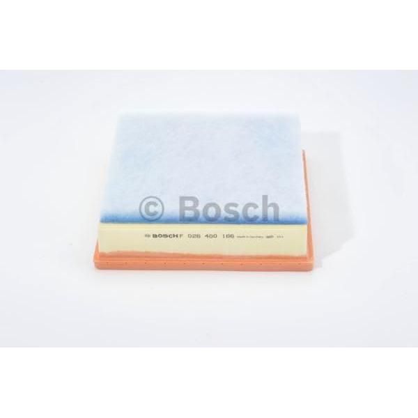 Genuine Bosch Car Air Filter S0166 fits Vauxhall Movano CDTi - 2.5 - 06-10 F0264