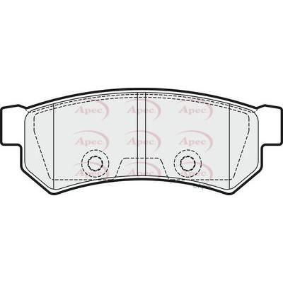 Apec Brake Pads Rear Fits Chevrolet Lacetti Daewoo Nubira