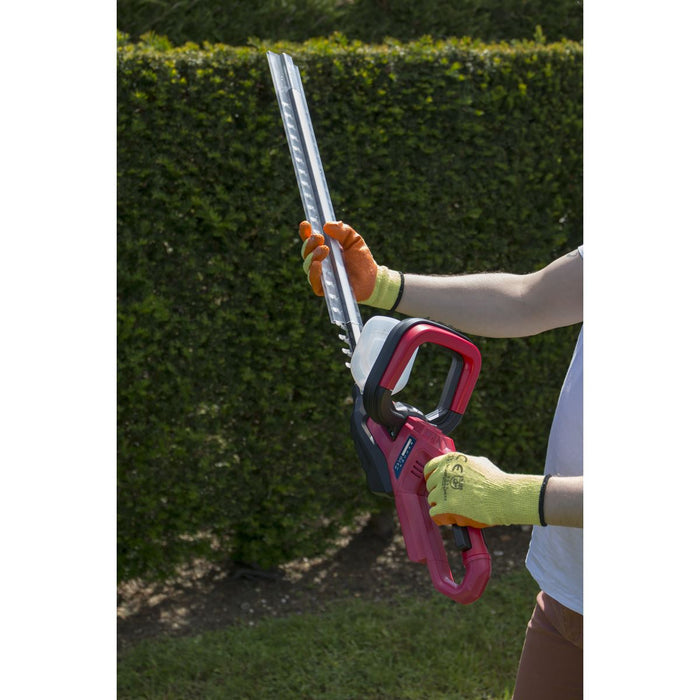 520MM HEDGE TRIMMER CORDLESS 20V - BODY ONLY Sealey  - Dynamic Drive