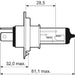 Genuine Valeo fits H4 Bulb Cardboard Essential Valeo  - Dynamic Drive