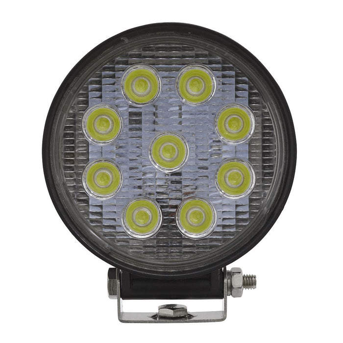 Sealey Round Worklight with Mounting Bracket 27W SMD LED LED3R