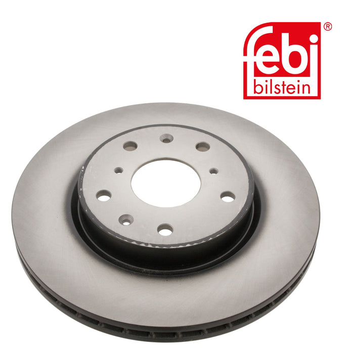 Genuine FEBI Front Brake Discs & Pads Set Vented for Fiat Sedici