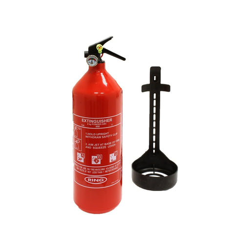 Ring 2Kg ABC Fire Extinguisher with Gauge - RCT1760 Ring  - Dynamic Drive