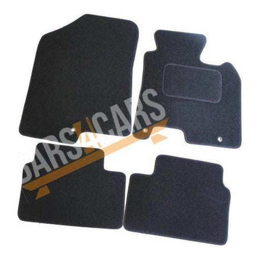 Fully Tailored Purple Trim Carpet Mats fits Hyundai I30 12> Set of 4 With 3 Clips UKB4C  - Dynamic Drive