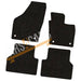 Fully Tailored Black Carpet Car Mats for Audi Q3 11 ON Set of 4 With 4 Clips UKB4C  - Dynamic Drive