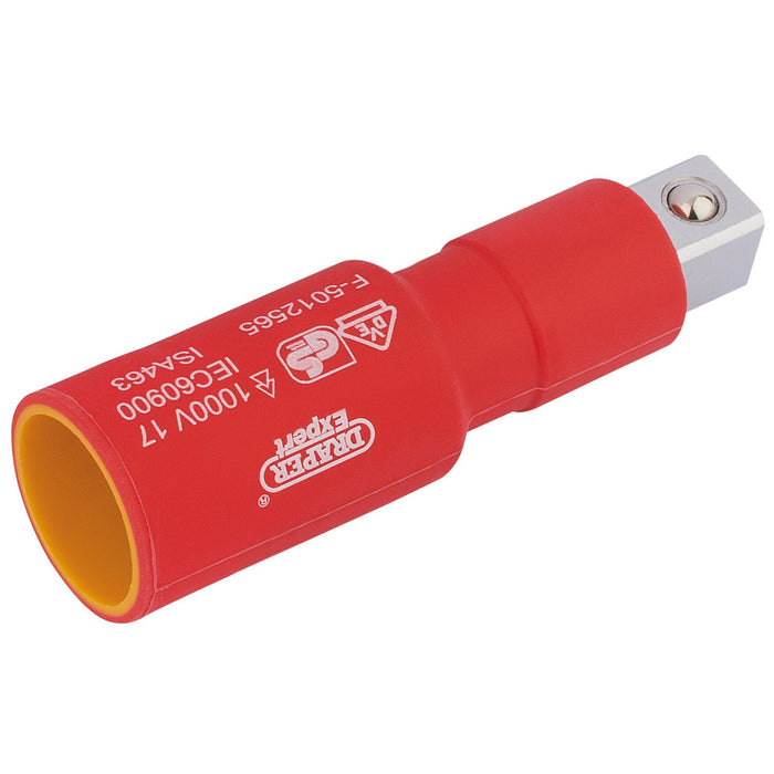 Draper VDE Approved Fully Insulated Extension Bar, 1/2" Sq. Dr., 75mm 32103 Draper  - Dynamic Drive