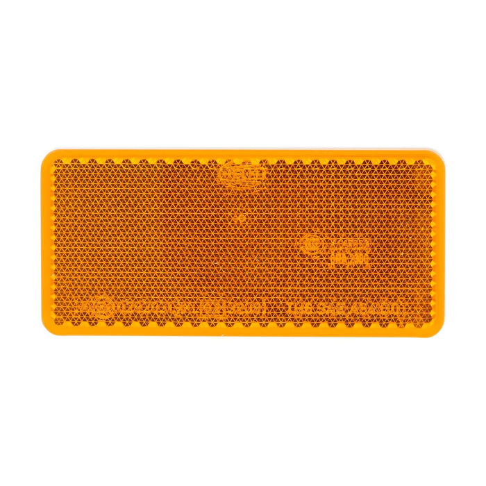 HELLA 8RA 003 326-041 Reflex Reflector - Lens Colour: Yellow - Glued Hella  - Dynamic Drive