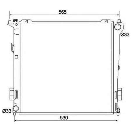 NRF Radiator 53109