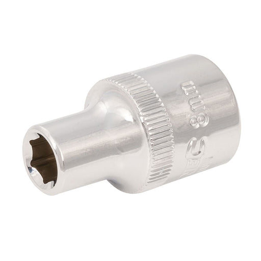 Silverline Socket 1/2" Drive 6pt Metric 8mm Silverline  - Dynamic Drive