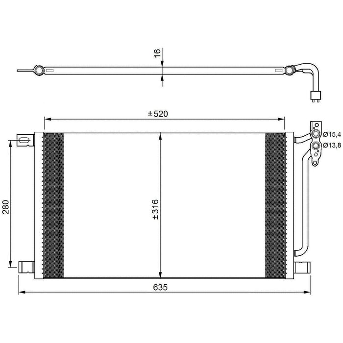 NRF Condenser 35748