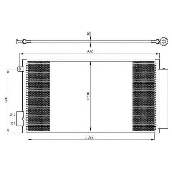 NRF Condenser 350061