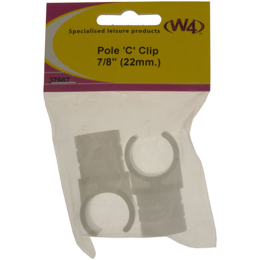 MDS1203 W4 Pole C clip 7/8in 22mm pack of 2 37667 W4  - Dynamic Drive