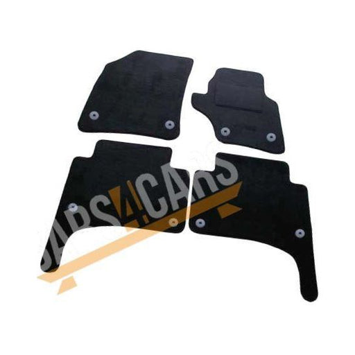 Fully Tailored Beige Trim Mats fits VW Touareg To 09 Oval Clips + 8 Clips UKB4C  - Dynamic Drive