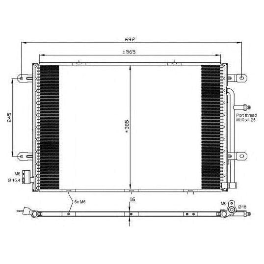 NRF Condenser 35841