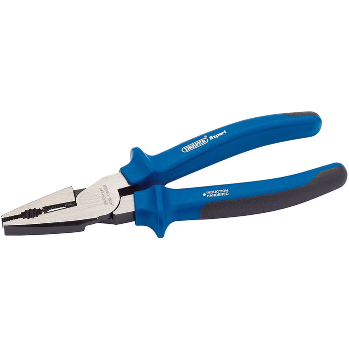 Draper Heavy Duty Soft Grip High Leverage Combination Pliers, 200mm 68886 Draper  - Dynamic Drive