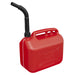 Sealey Fuel Can 10L Red JC10PR Sealey  - Dynamic Drive