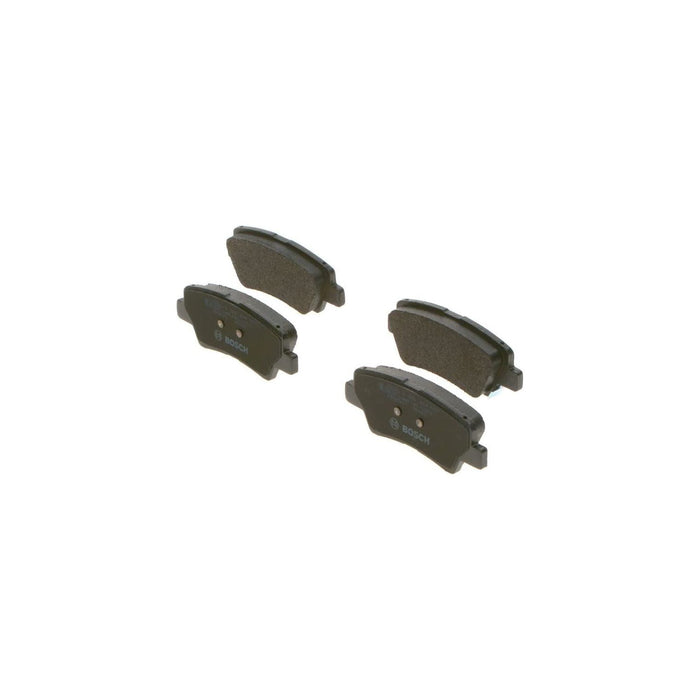 Genuine Bosch Brake Pad Set fits Hyundai i10 - 1.0 - 13- 0986494557