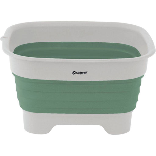 Outwell Collaps Callapsible Wash Bowl with Drain Shadow Green Caravan/Motorhome Outwell  - Dynamic Drive