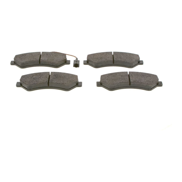 Bosch Brake Pad Set Bp1529 fits Ford Transit Connect TDCi - 1.8 - 02-13 09864950