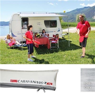 Fiamma Caravan Caravanstore 440 4.4M XL Awning Royal Grey Fabric 07740G01R