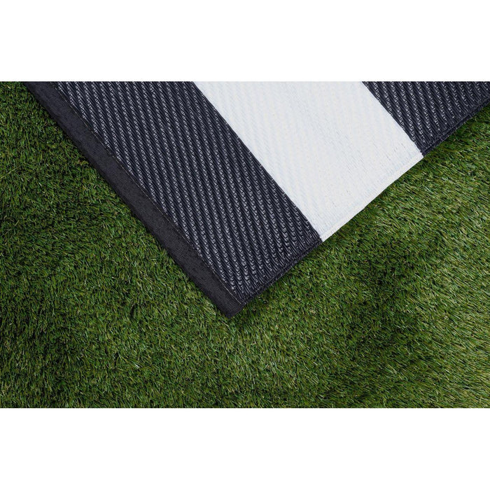 Outdoor Garden Rug Portable Mat for Decking Patio Zebra Reversible 150 X 250cm Gardenwize  - Dynamic Drive