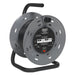 Sealey Cable Reel 25m 4 x 230V 1.25mmï Thermal Trip BCR25 Sealey  - Dynamic Drive