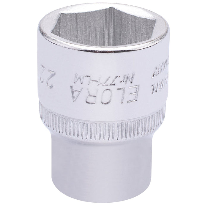 Draper Elora Hexagon Socket, 1/2" Sq. Dr., 22mm 15311 Draper  - Dynamic Drive