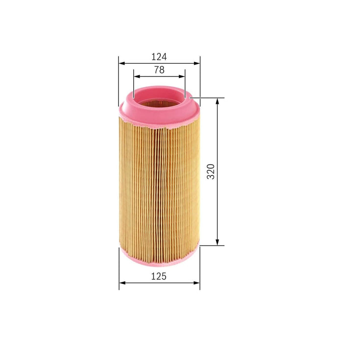 Genuine Bosch Cv Air Filter S3557 1457433557