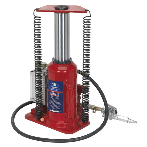 Sealey Air Operated Bottle Jack 18 Tonne YAJ18S Sealey  - Dynamic Drive