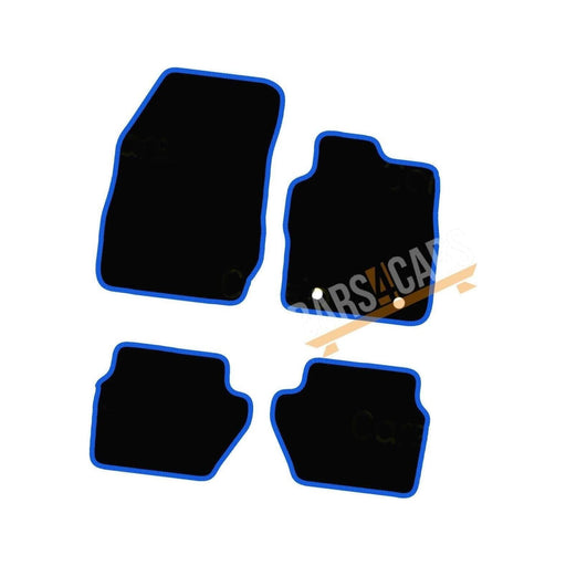 Fully Tailored Blue Trim Carpet Mats Ford Eco Sport 14 Set of 4 + 2 Clips UKB4C  - Dynamic Drive