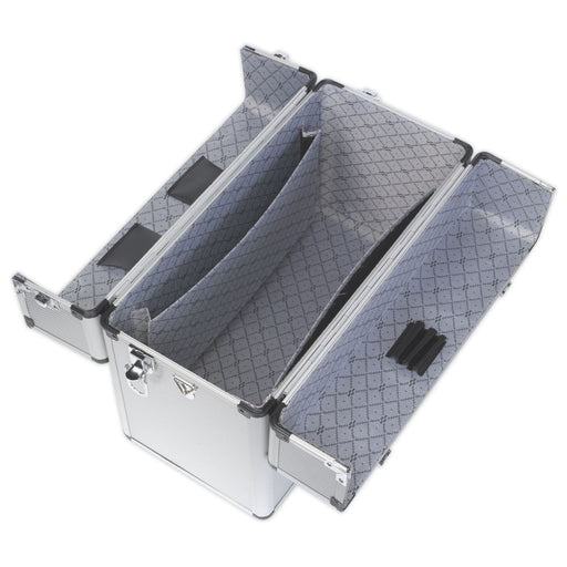 Sealey Tool Case Pilot Style Fully Polished Aluminium Sealey  - Dynamic Drive