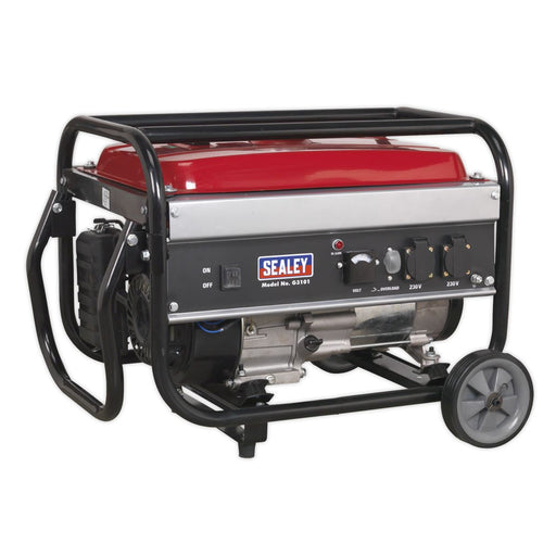 Sealey Generator 3100W 230V 7hp G3101 Sealey  - Dynamic Drive