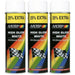 3 x Motip HIGH GLOSS WHITE Spray Paint Metal Wood Glass Plastic 500ml Motip  - Dynamic Drive