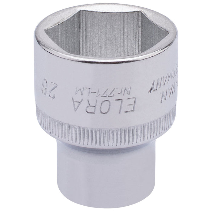 Draper Elora Hexagon Socket, 1/2" Sq. Dr., 26mm 15315