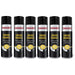 6x Simoniz Matt Black Engine Enamel One Coat Tough Paint Spray Aerosol Can 500ml Simoniz  - Dynamic Drive