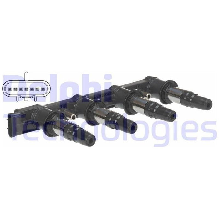 Delphi Ignition Coil CE01841-12B1A Delphi  - Dynamic Drive