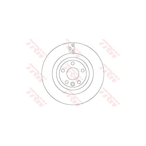 Genuine TRW Brake Disc (Single) DF6706S TRW  - Dynamic Drive