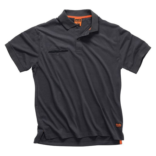 Scruffs Worker Polo Graphite M Scruffs  - Dynamic Drive